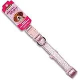 Aspen Pet 0304386 14 In. Dazzling Doggie Camouflage Dog Collar Pink