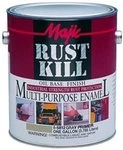 Majic Paints 8-5812-4 0.5 Pint Gray Primer Rust Kill Enamel