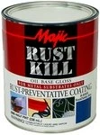 Majic Paints 8-6009-4 0.5 Pint Battleship Gray Rust Kill Enamel
