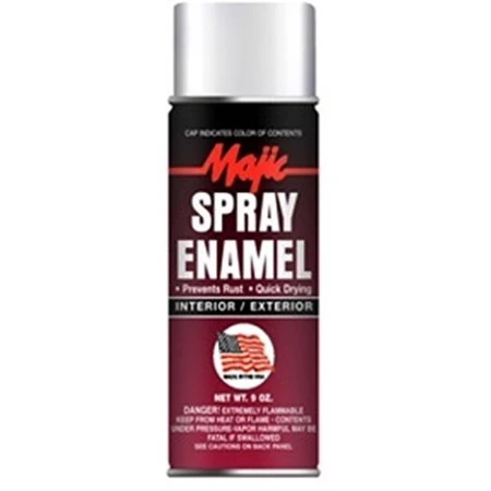 Majic Paints 8-20100-8 10 Ounce Gloss White Spray Paint