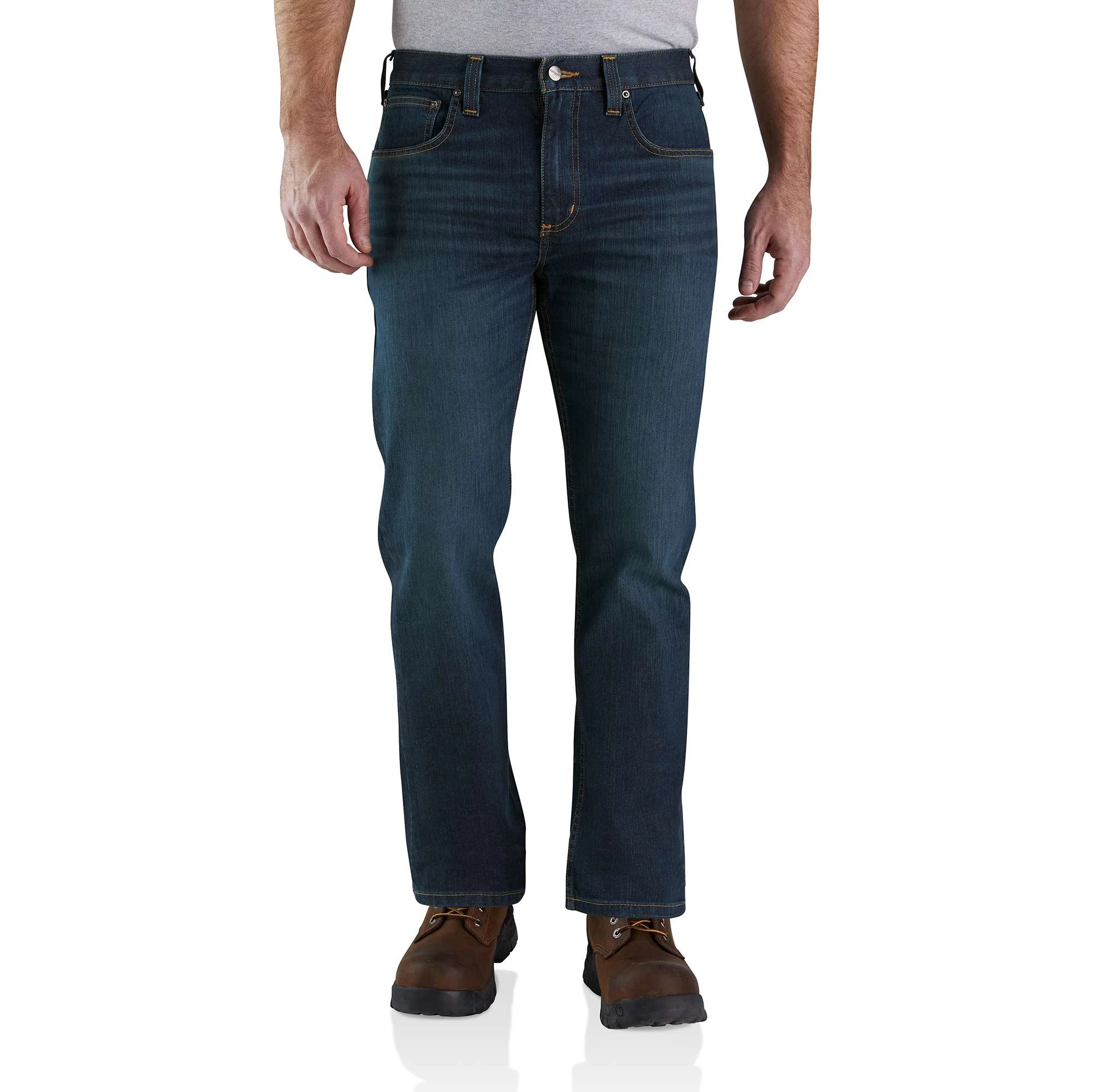 Carhartt Men's Rugged Flex Relaxed Fit 5-pocket Jean W40 Clearwater