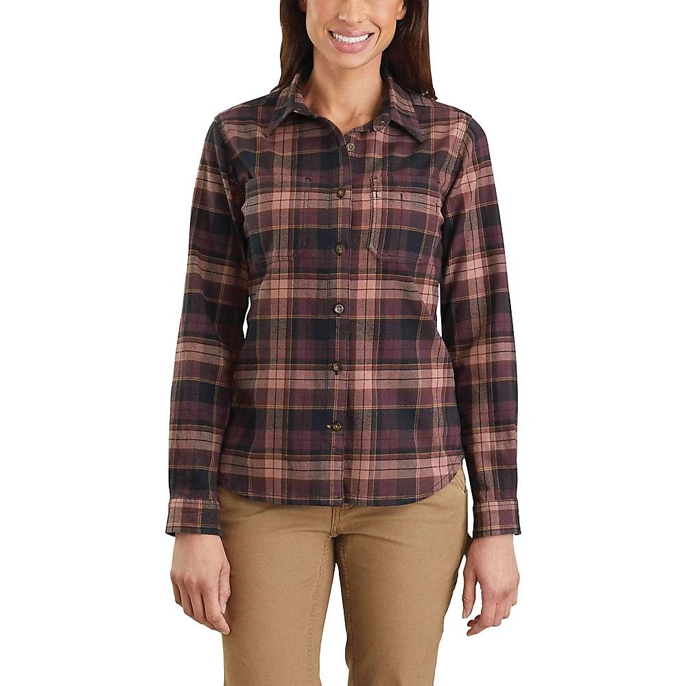 Carhartt Women's Rugged Flex Hamilton Shirt - Xxl - Port Color