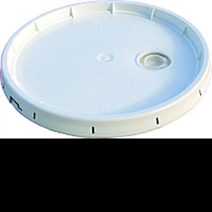 50400 5 Gallon Tear Strip Lid - White For Buckets