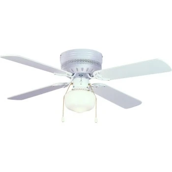 Hardware House 23-8762 Trinidad Ceiling Fan 42 Inch Gloss White 4 Blades