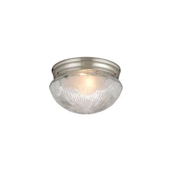 Hardware House 54-4726 2-light Ceiling Light Fixture In Satin Nickel Finish