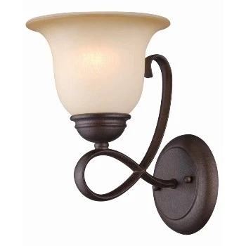 Hardware House 10-1219 Bennington 1-light Antique Bronze Wall Light Fixture