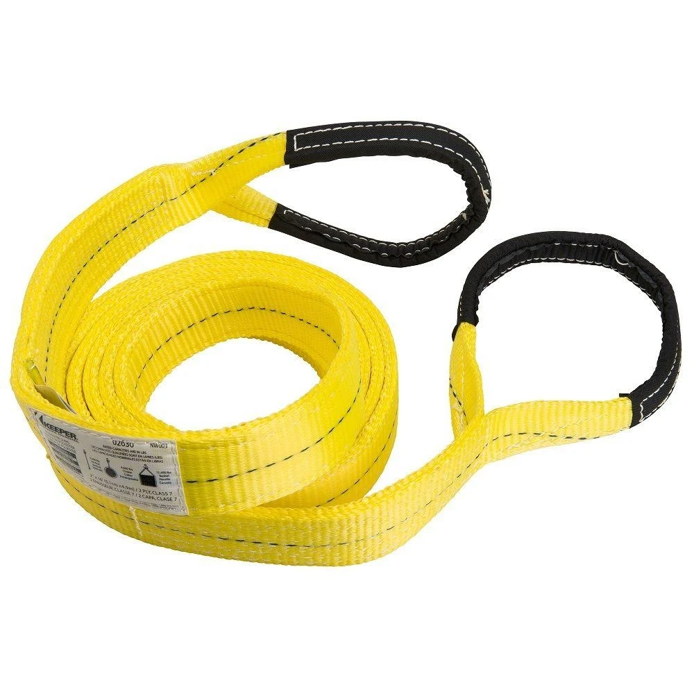 2 In. X 16 Ft. 2 Ply Flat Loop Polyester Lift Sling
