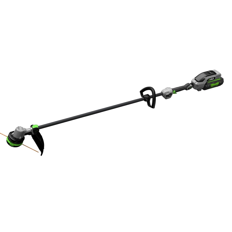 Ego 56v Lithium-ion Cordless Electric 15 Inch Powerload String Trimmer Kit With 5.0ah Battery And Charger