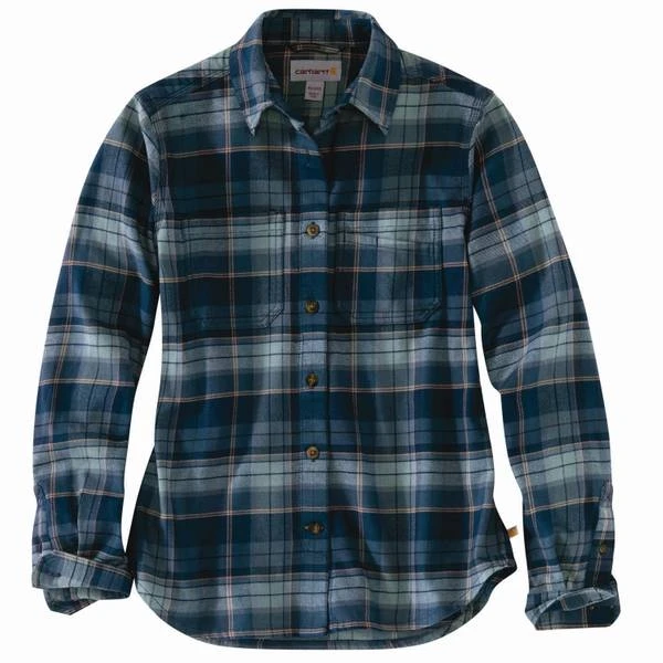 Carhartt Women's Rugged Flex Hamilton Shirt - Large Size - Midnight Color