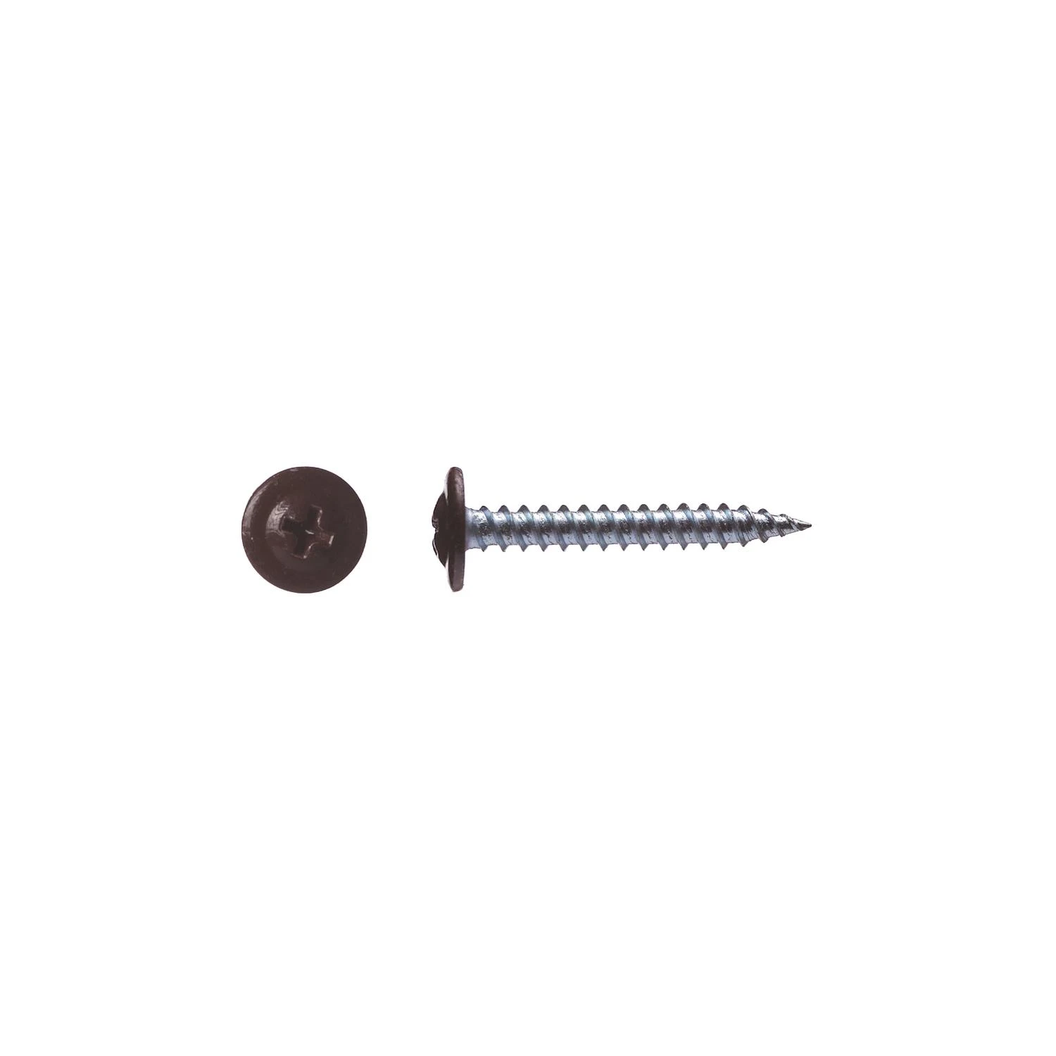 BIG TIMBER #8 x 1-1/4 in. Phillips Drive Modified Truss Head Brown Self-Drilling Screw (166-Pack)
