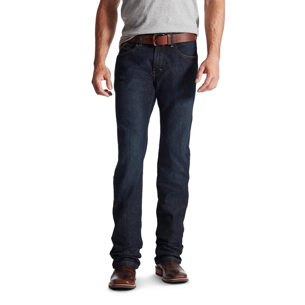 Ariat Men's Size 30 In. X 40 In. Blackstone Rebar M5 Stackable Straight Leg Jeans
