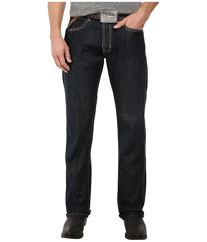 Ariat Rebar M5 Slim Straight Leg Jeans In Blackstone For Men