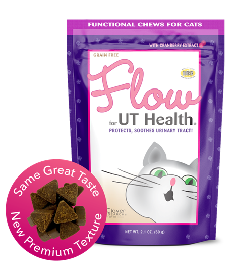 In Clover Flow Urinary Tract Health Support Soft Chews For Cats, 2.1 Ounces