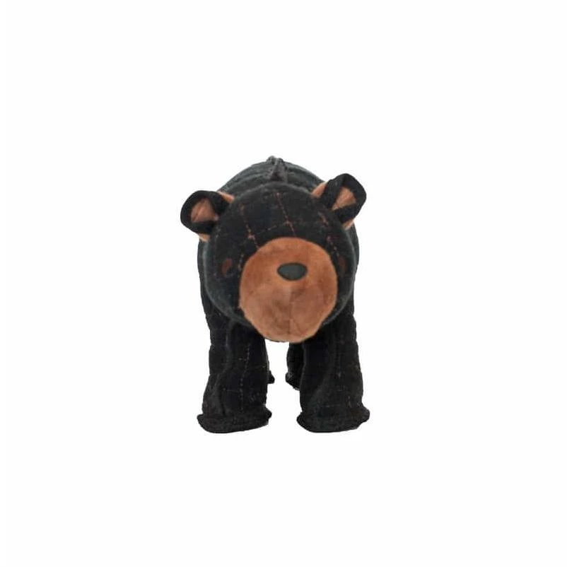 Tuffy Jr. Beaufort Bear Zoo Dog Toy, Durable Multicolor Plush For Dogs