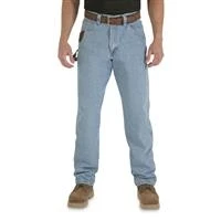Men's Wrangler Riggs Workwear Relaxed-fit Carpenter Jeans, Size: 31x34, Antique Indigo