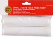 Merit Pro 161783 6.5 Inch Domed Foam Mini Roller - Set Of 10