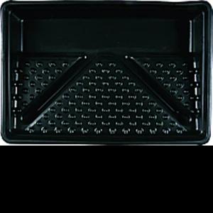 Merit Pro 179 Plastic Tray 21.5 X 15 X 3.5 In. For 18 In. Rollers - Black