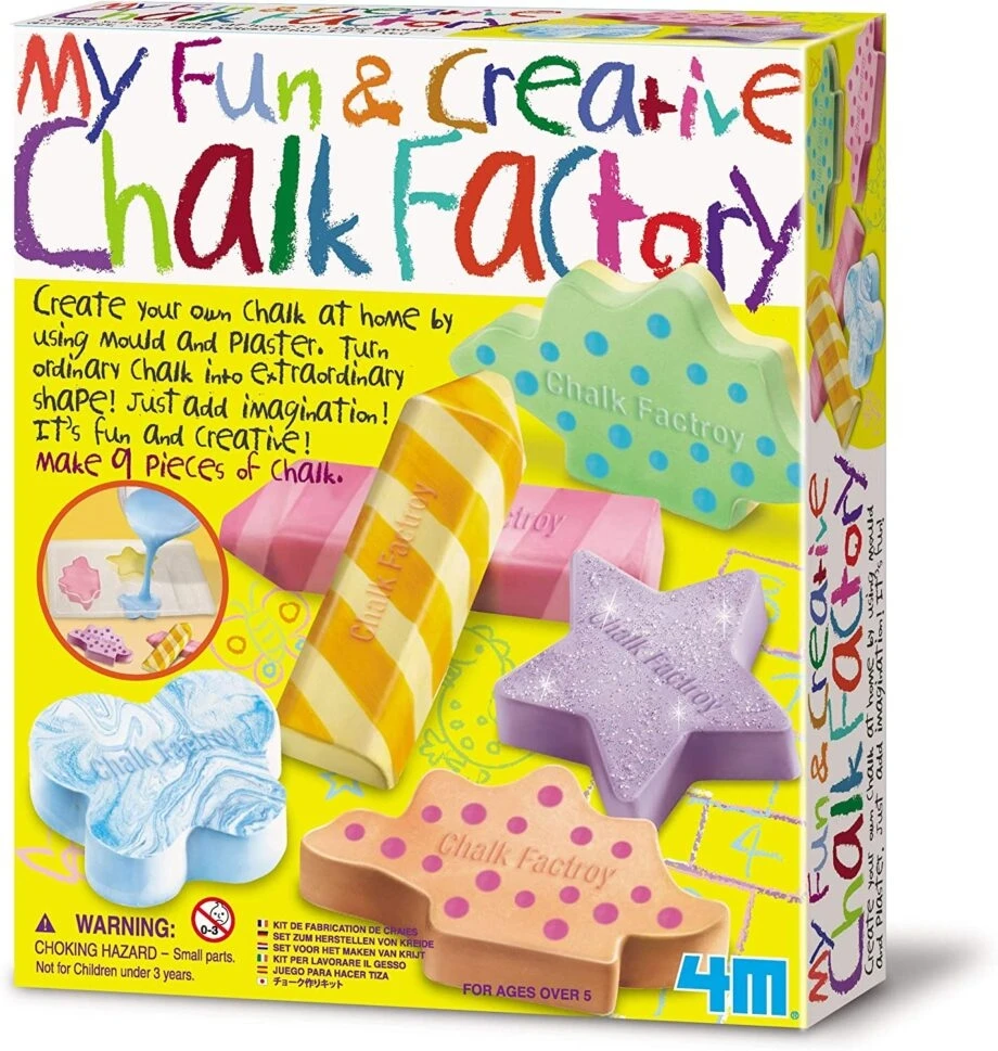 Toysmith 4m My Fun & Creative Chalk Factory Arts And Crafts Kit