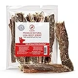 Beef Jerky Premium Dog Treats - 100% Usda All-natural Beef - Made In The Usa