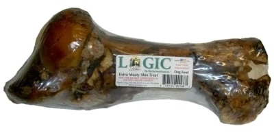 Nature's Logic Extra Meaty Beef Shin Bone Dog Treat, 8-10 Inches