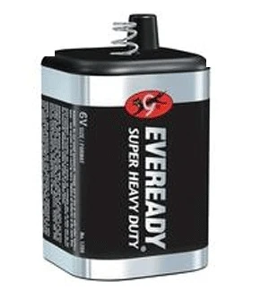 Super Heavy Duty 1209 6 Volt Spring Lantern Battery For General Purpose Use