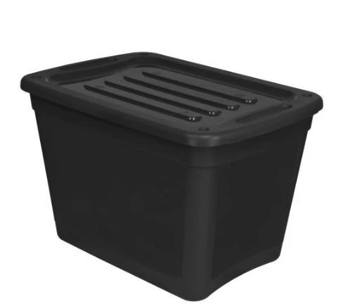 TOTE - 10 GALLON BLACK 93679