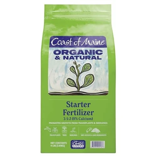 Coast of Maine 4‑lb Organic Starter Fertilizer – Natural Plant Boost