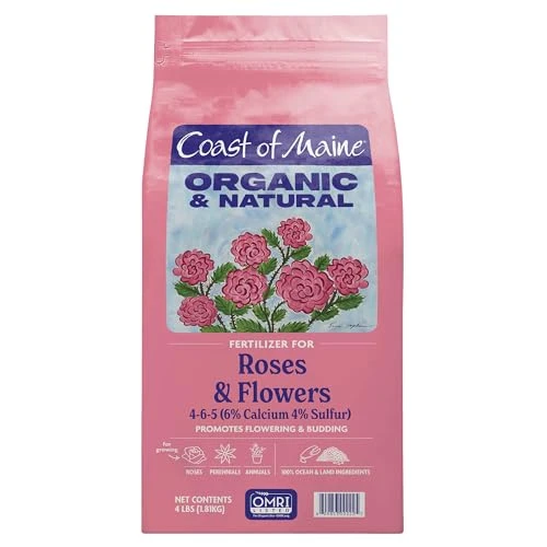 Org Fert Rose & Flower 4lb