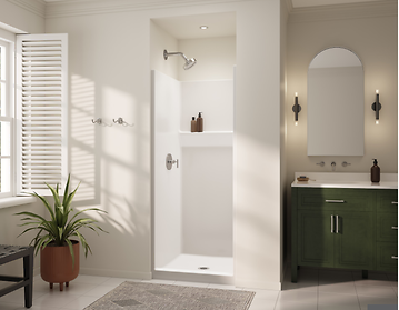 32 x 32 White Shower Stall