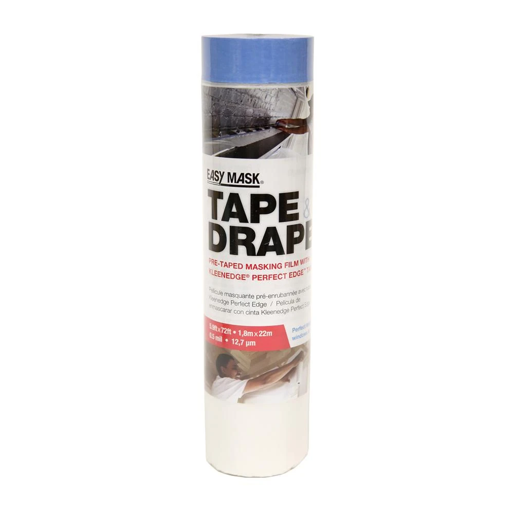 TAPE & DRAPE 1.8M X 22M Dropcloth
