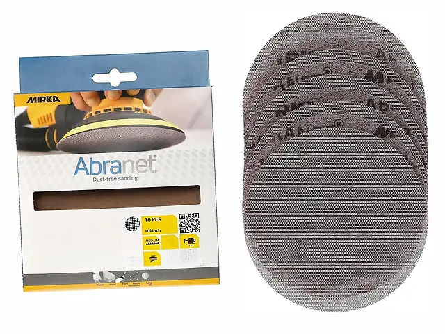 9A-232-150RP 10 pieces. 5-Inch P150 Grit Abranet Discs