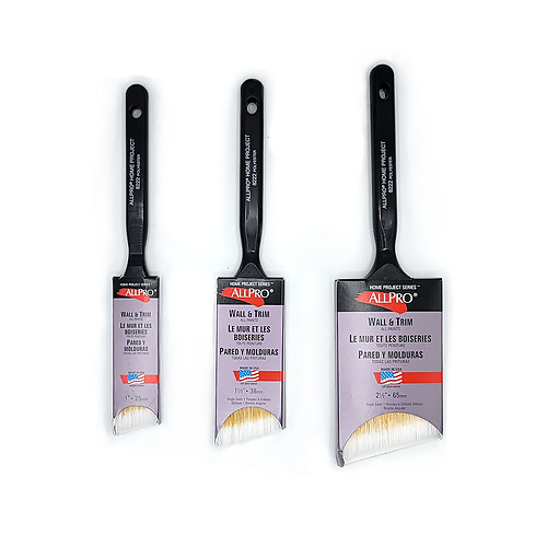 3-Pc. Ox-Hair Lettering Paint Brush