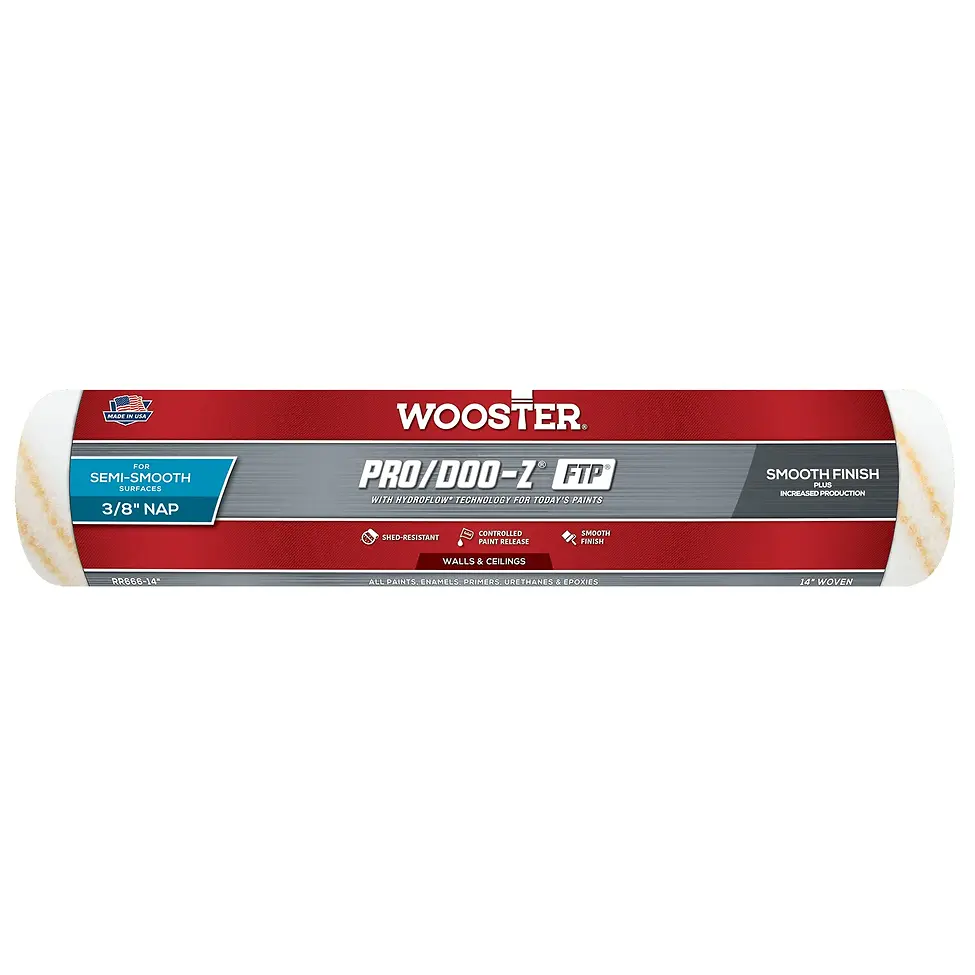 WOOSTER RR666 14" x 3/8" Roller Cover