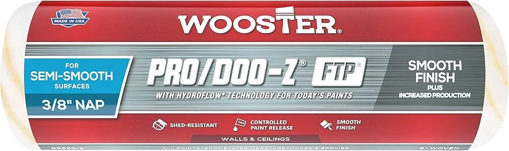 WOOSTER R205 9" x 3/8" Roller Cover