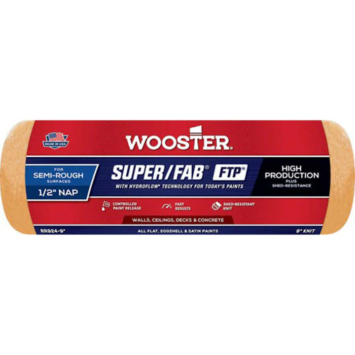 WOOSTER RR924 9" x 1/2" Roller Cover