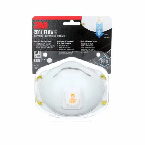 Sanding & Fiberglass Valved Respirator, 10-Pk.