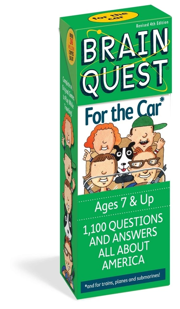 Brain Quest For The Car: 1,100 Engaging Questions And Answers For Family Fun