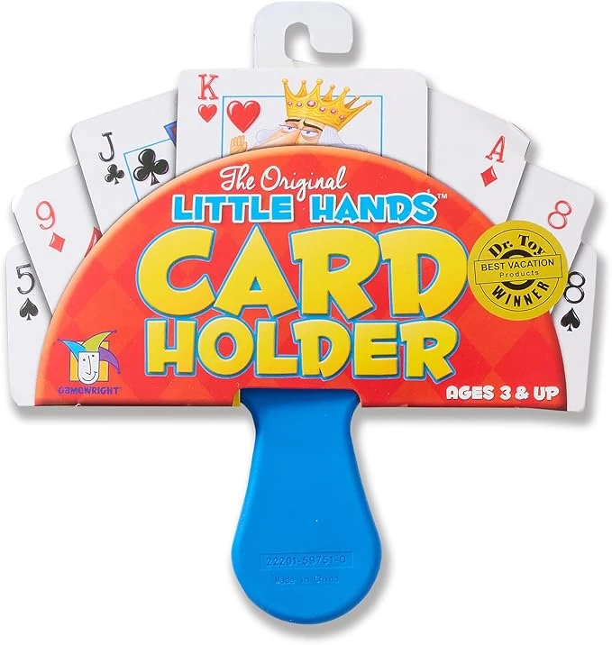 Little Hands Original Playing Card Holder - Multicolour Design