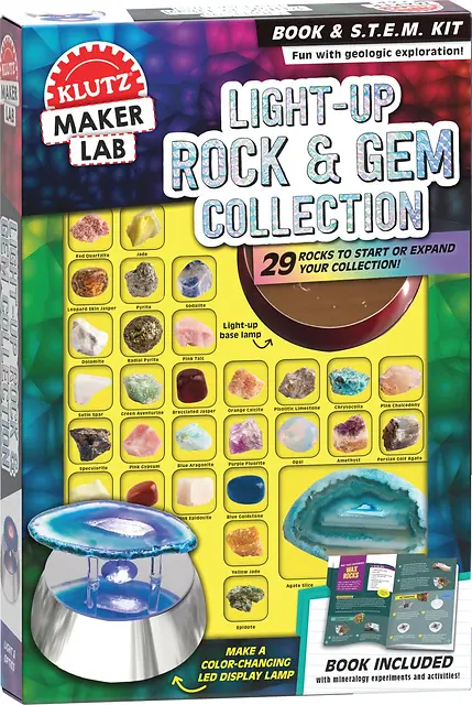 Light-up Rocks And Gems - Interactive Science And Nature Toy For Kids