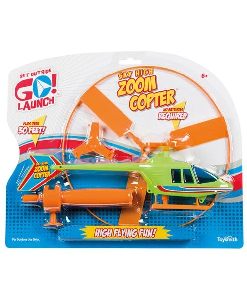 Zoom Copter Remote Control Helicopter With Led Lights And 2.4ghz Technology