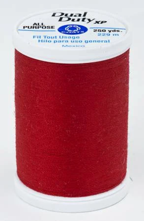 Coats Dual Duty Xp General Purpose Thread 250 Yards Candy Apple Color