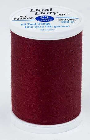 Dual Duty Xp General Purpose Thread 250 Yards In Bayberry Red