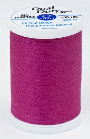 Coats Dual Duty Xp General Purpose Thread 250 Yards Red Rose S910-3040