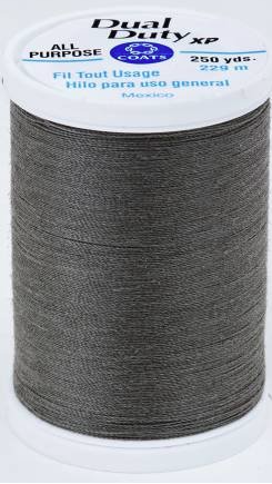 Coats Dual Duty Xp General Purpose Thread 250 Yards Smoke Color