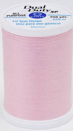 Coats Dual Duty Xp General Purpose Thread 250 Yards - Pink Color