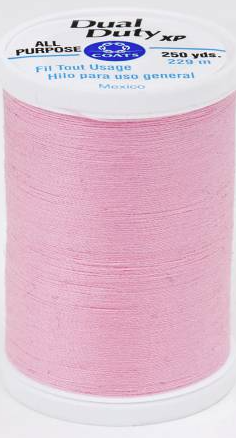 Coats Dual Duty Xp General Purpose Thread 250 Yards - Rose Pink