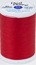 Coats Thread & Zippers 26103 Dual Duty Xp General Purpose Thread 250 Yards Atom Red