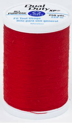 Coats & Clark Dual Duty Xp General Purpose Thread 250 Yards Red