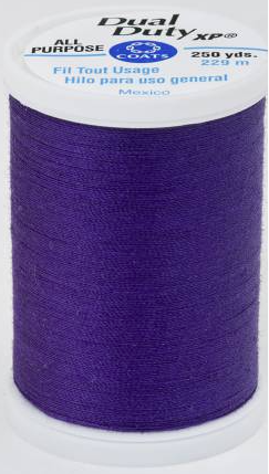 Dual Duty Xp General Purpose Thread 250 Yards In Purple Color