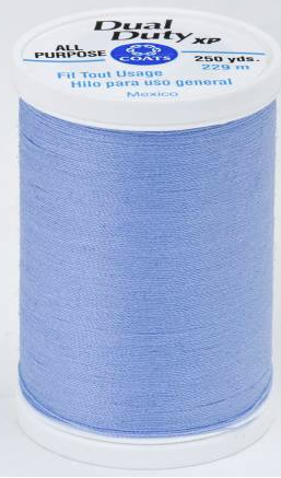 Coats Thread & Zippers 26160 Dual Duty Xp General Purpose Thread 250 Yards Blue Bonnet